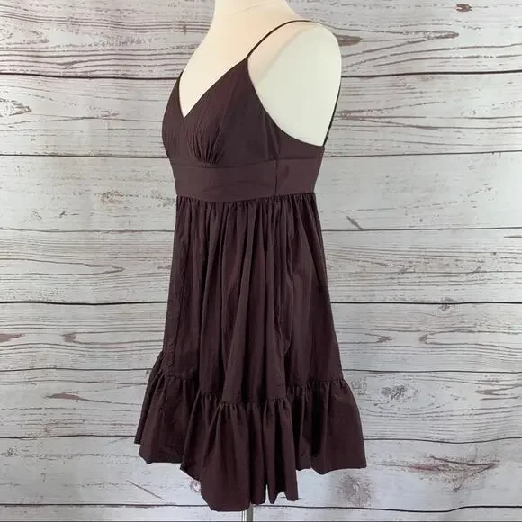 Forever 21 purple babydoll style ruffle dress - Picture 5 of 11